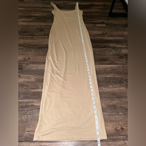 Solid Nude Tan Scoop Neck Tank Dress size XS - Picture 5 of 8
